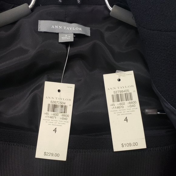 Ann Taylor blazer and skirt - Picture 3 of 4